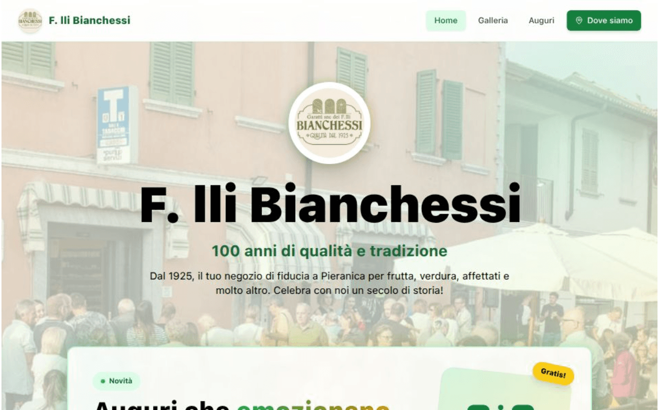 Bianchessi Fratelli - Company Website